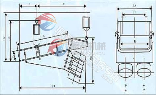 電機(jī)振動(dòng)給料機(jī)外形圖